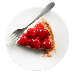 LE RAZA Glasgow Strawberry Cheesecake